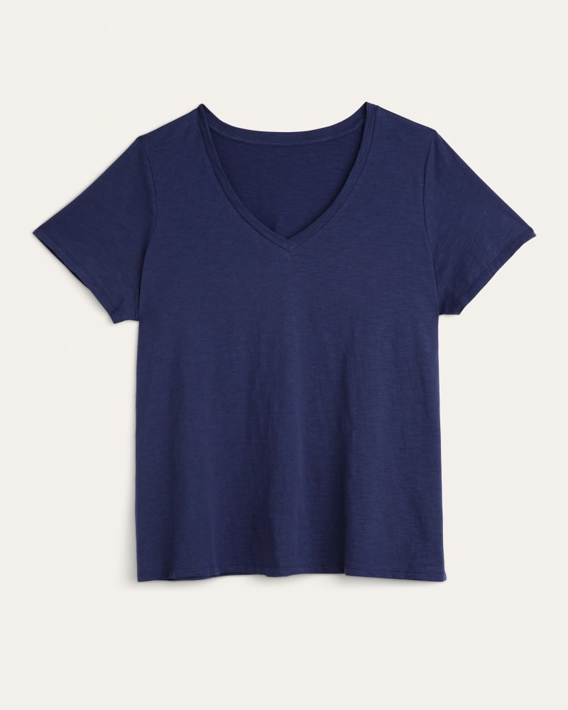 Front of plus size Michelle Soft Cotton Tee by Meri Skye | Dia&Co | dia_product_style_image_id:166671